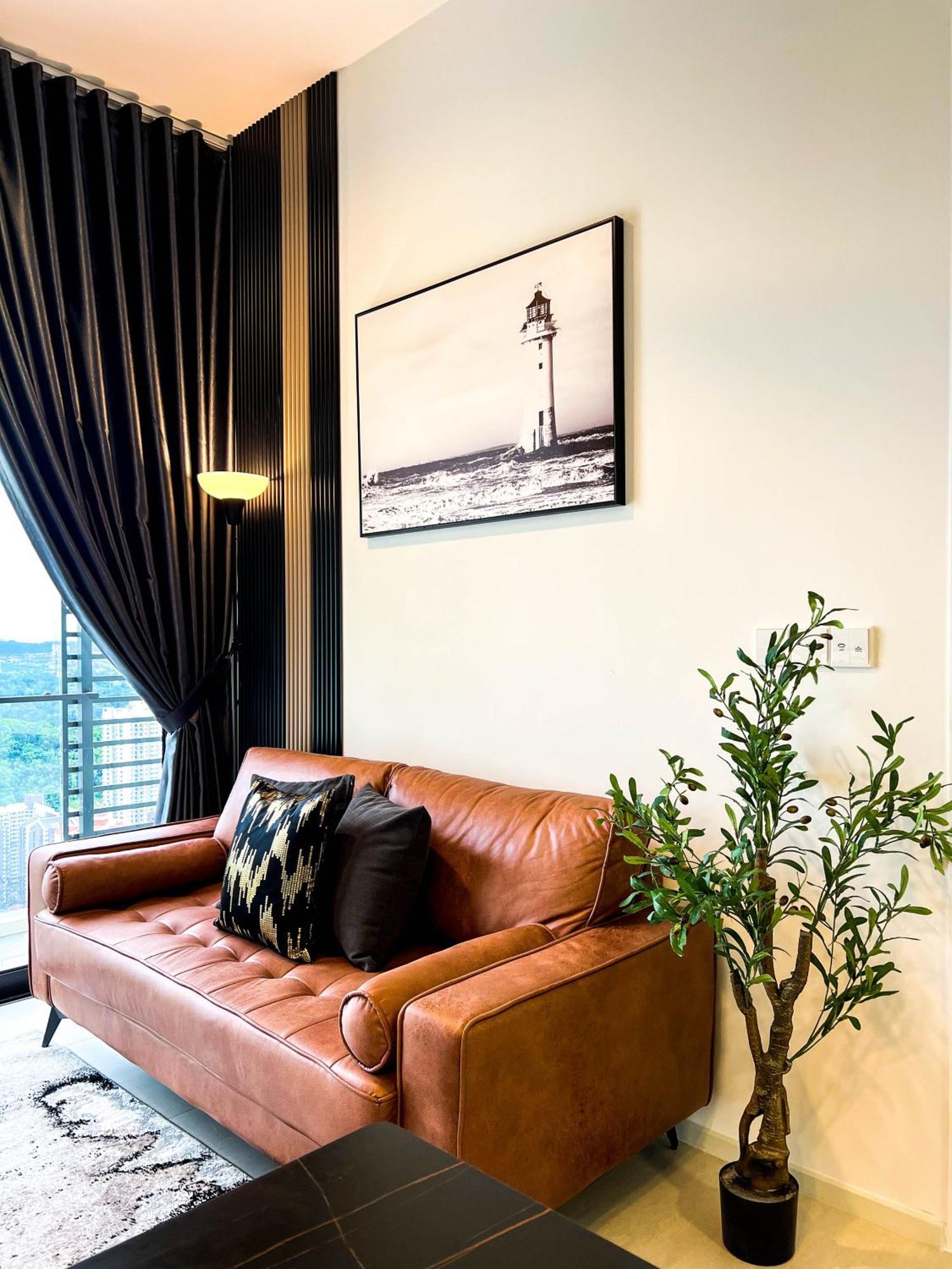 Premier Kl - Bangsar South - King Bed - Work Space - Near Lrt, Ve, Conexxion Pangsapuri Kuala Lumpur